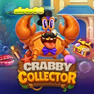 Tampilan layar permainan slot Crabby Collector dengan tema bawah laut yang ceria