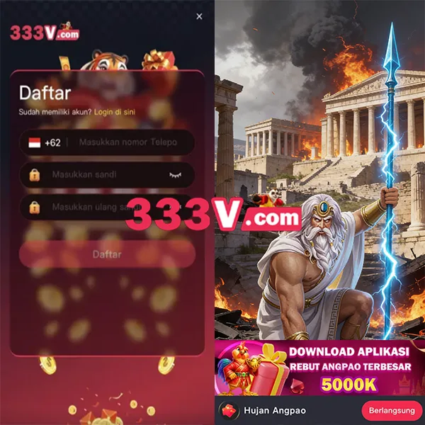 333V Bonus Member Baru 100%
